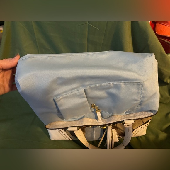 COACH SIGNATURE HAMPTON JACQUARD SUEDE STRIPE - Picture 9 of 13